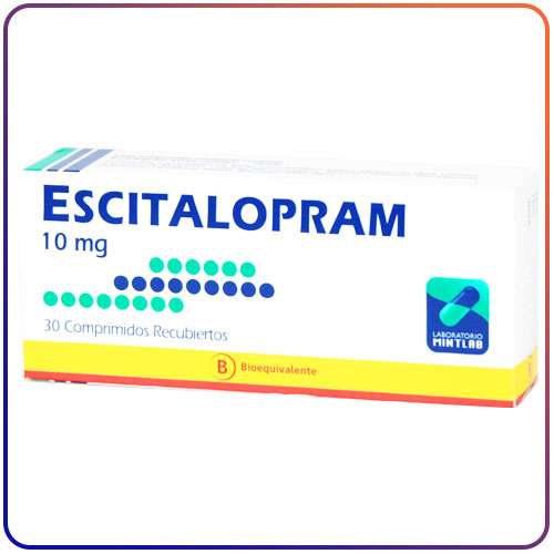 ESCITALOPRAM COMPRIMIDOS RECUBIERTOS 10 MG (30 COMPRIMIDOS)